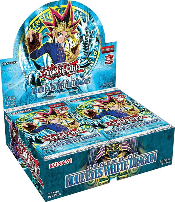 Legend of Blue Eyes White Dragon Booster Box (25th Anniversary Edition) CASE box of 12