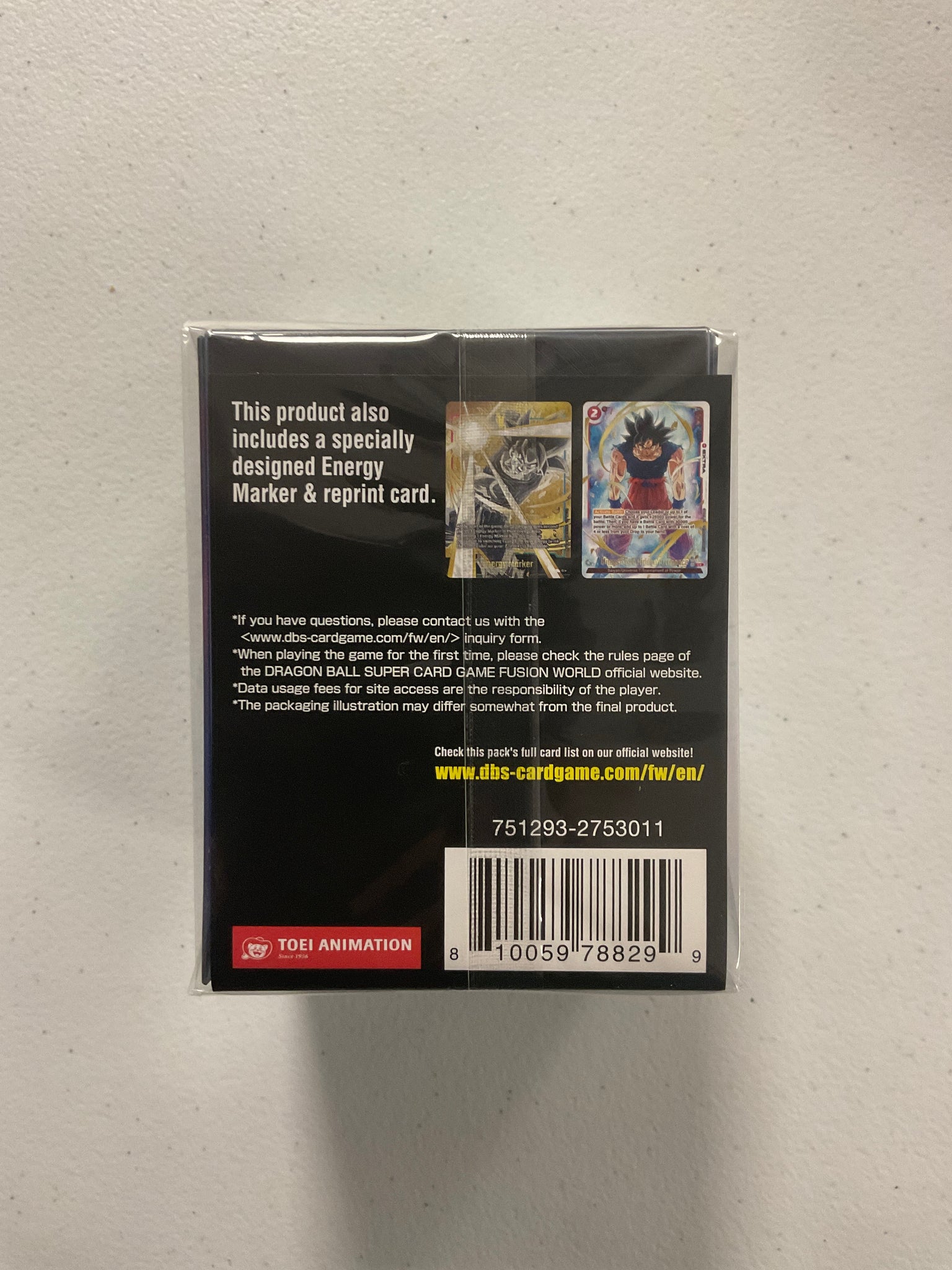 Dragon Ball Super Fusion World Official Card Case Deck Box 01 Goku You Wanna Smash Dragon Ball Super Fusion World Official Card Case Deck Box 01 Goku You Wanna Smash