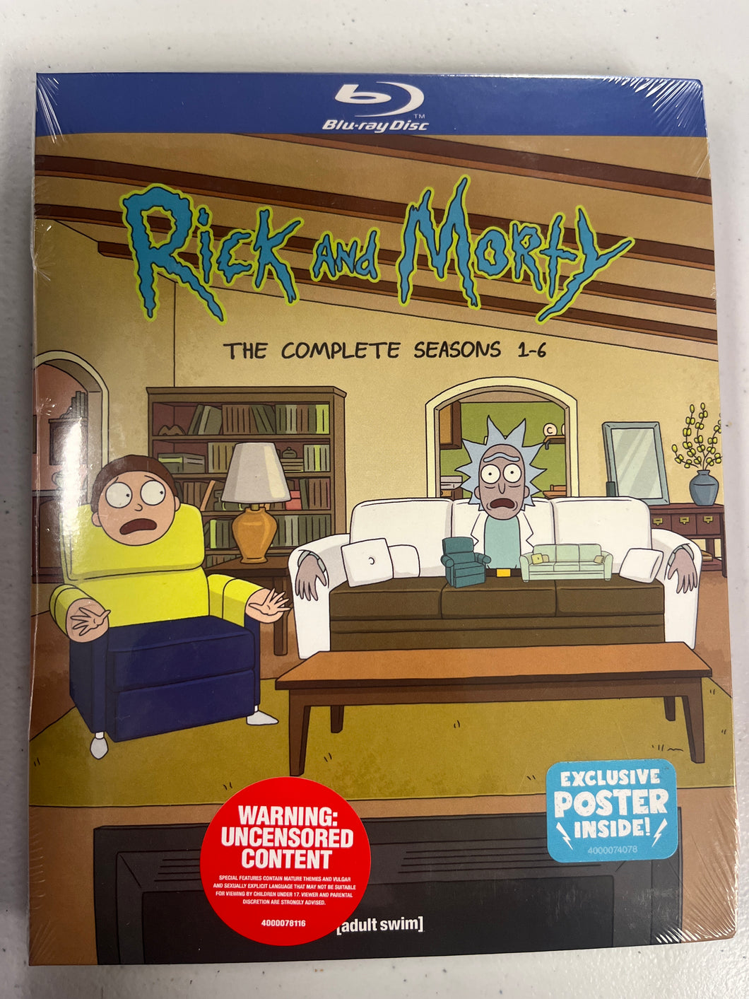 Rick and Morty: The Complete Seasons 1 – 6 (Blu-ray)