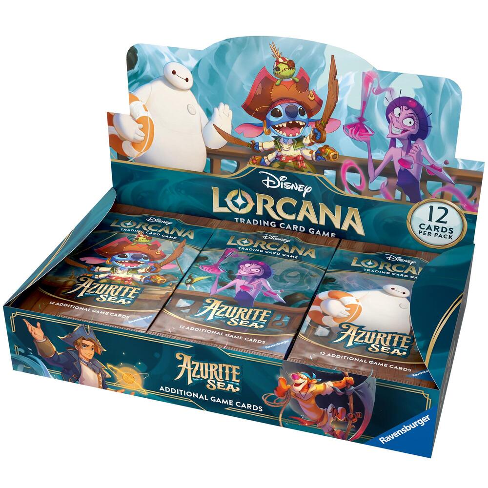 Disney Lorcana: Azurite Sea Booster Box - Azurite Sea