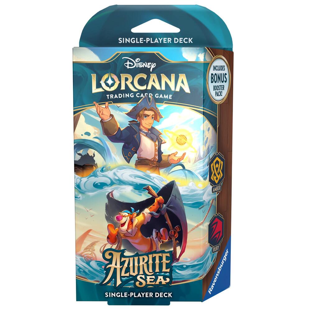 Disney Lorcana: Azurite Sea Starter Deck (Amber & Ruby) - Azurite Sea (6)