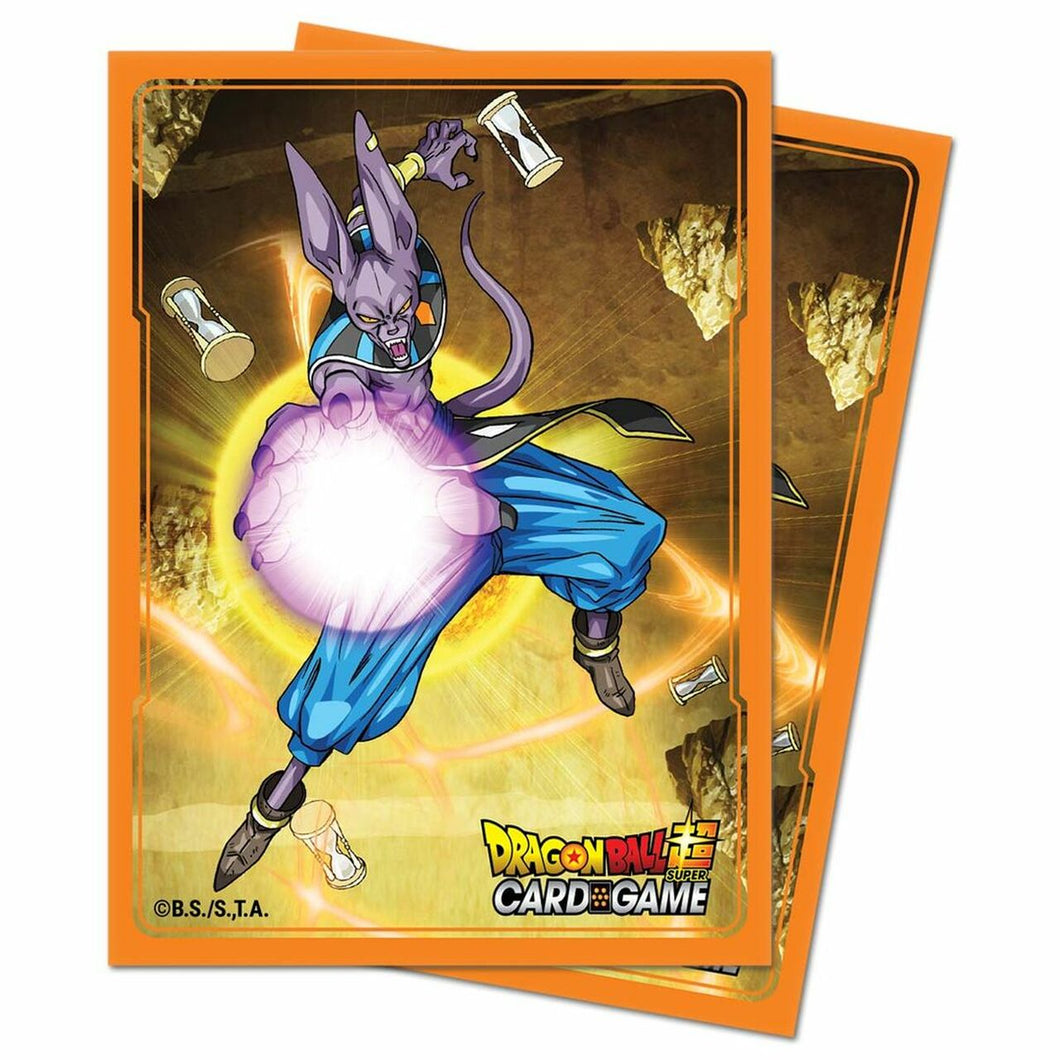 Dragon Ball Super Standard Size sleeves 65ct Beerus