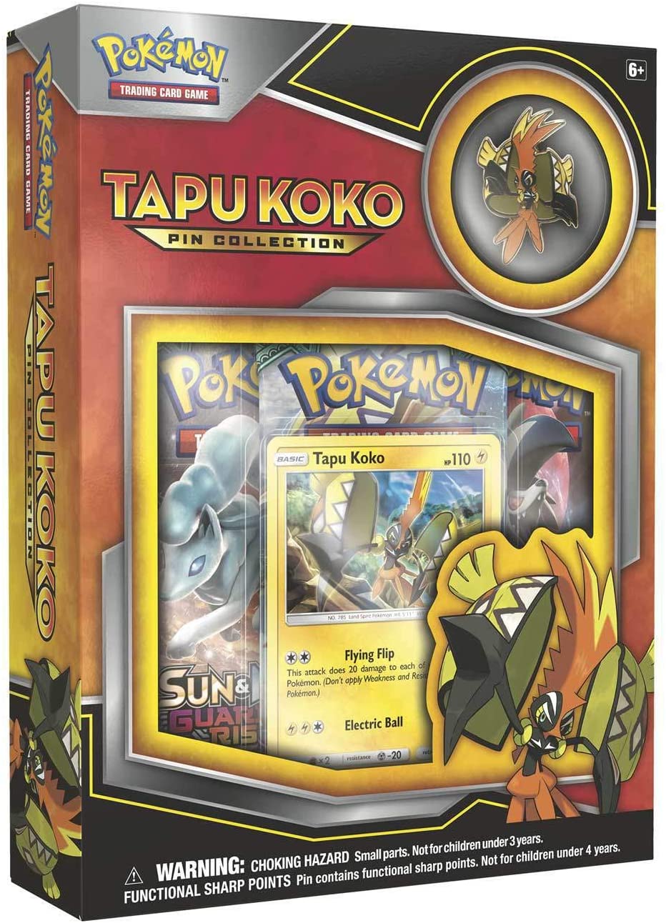 Pokemon: Tapu Koko Pin Collection