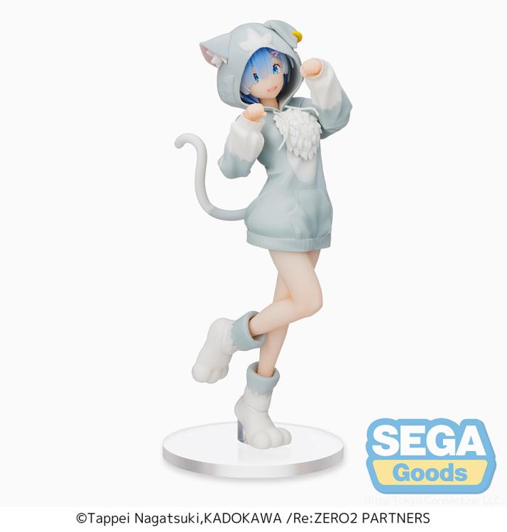 Re:Zero Starting Life in Another World Rem (The Great Spirit) Super Premium Figure BY SEGA