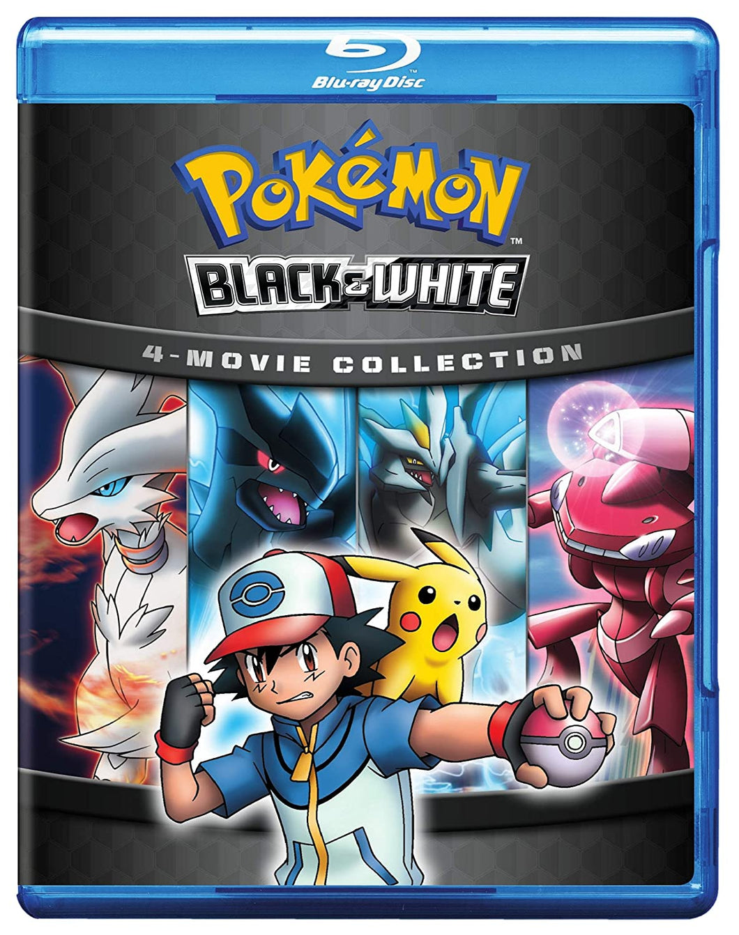 Pokemon Black & White 4: Movie Collection (Blu-ray)(2019)