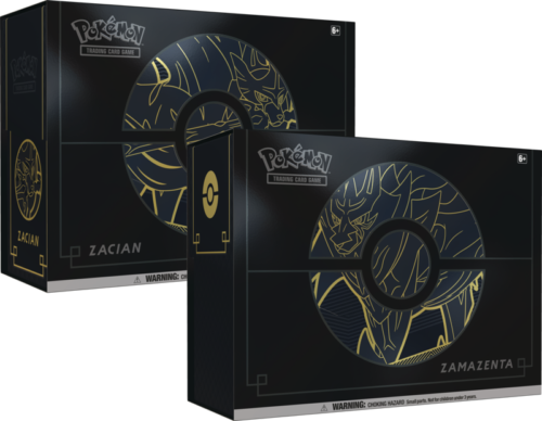 Pokemon TCG: Sword & Shield Elite Trainer Box Plus—Zacian or Zamazenta