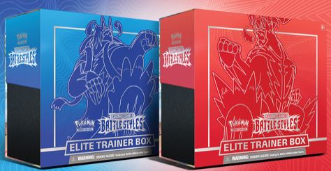 Pokemon Battle Styles Elite Trainer Box New SET OF 2