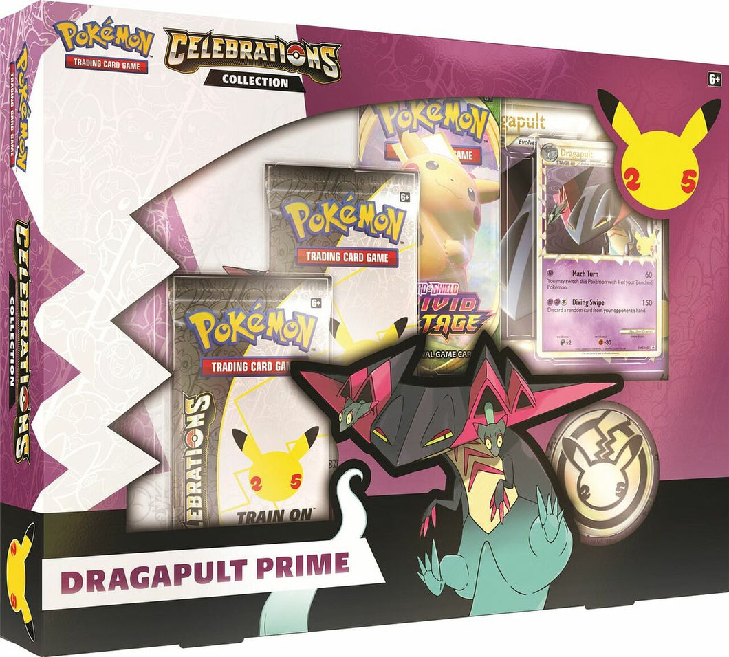 Pokemon Celebrations Collection Dragapult Prime