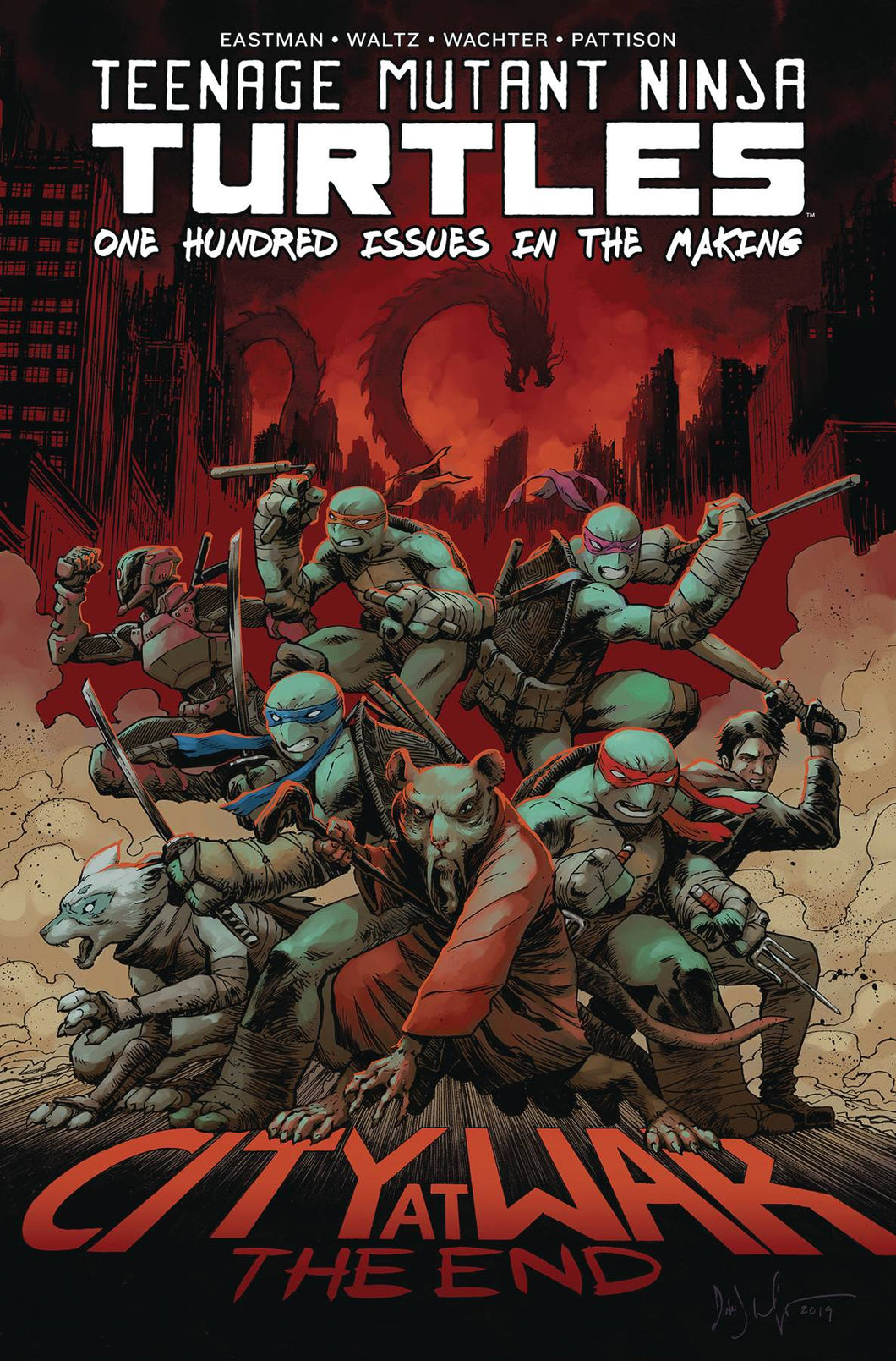 TMNT ONGOING #100 DLX HC (C: 0-1-2)