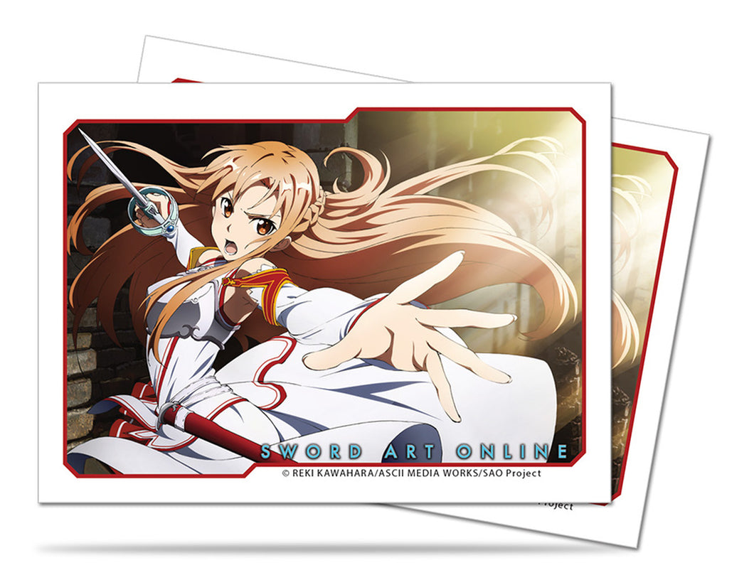 sword art online card sleeves Sword Art Online Sleeves 50ct Pack Asuna – You Wanna Smash