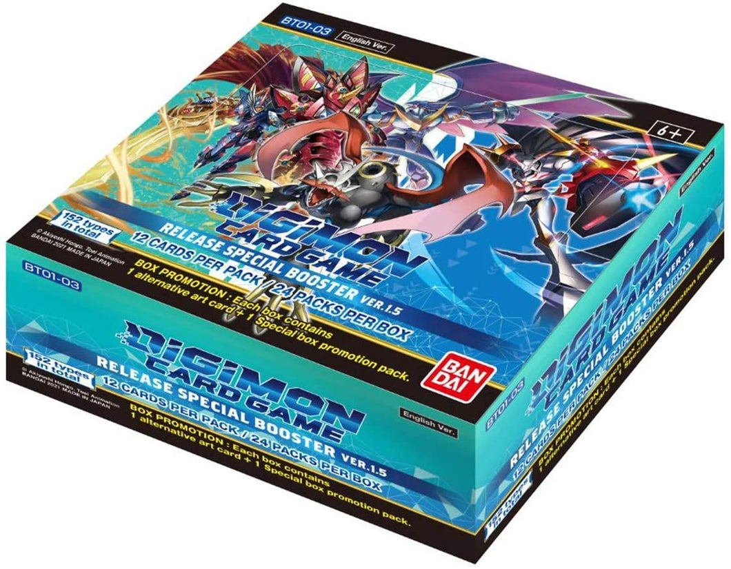 Digimon TCG: Release Special Booster Display Ver. 1.5