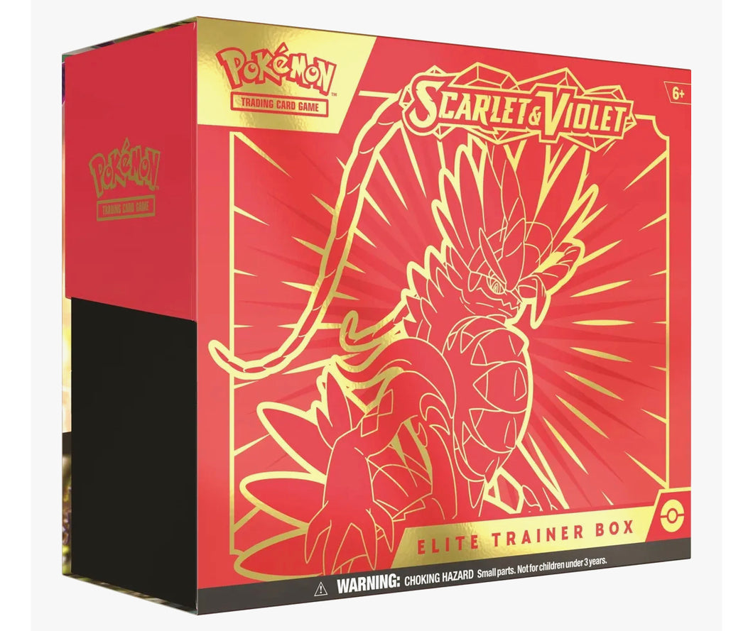 Scarlet & Violet Elite Trainer Box [Koraidon/Miraidon] - SV01: Scarlet & Violet Base Set (SV01) random one of 2