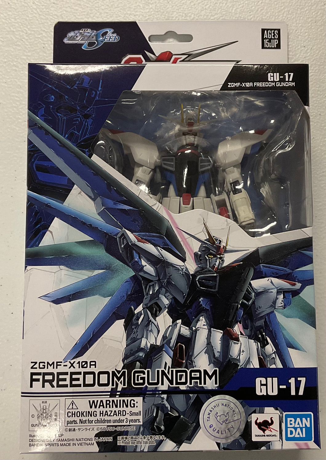 Mobile Suit Gundam SEED Gundam Universe GU-17 ZGMF-X10A Freedom Gundam