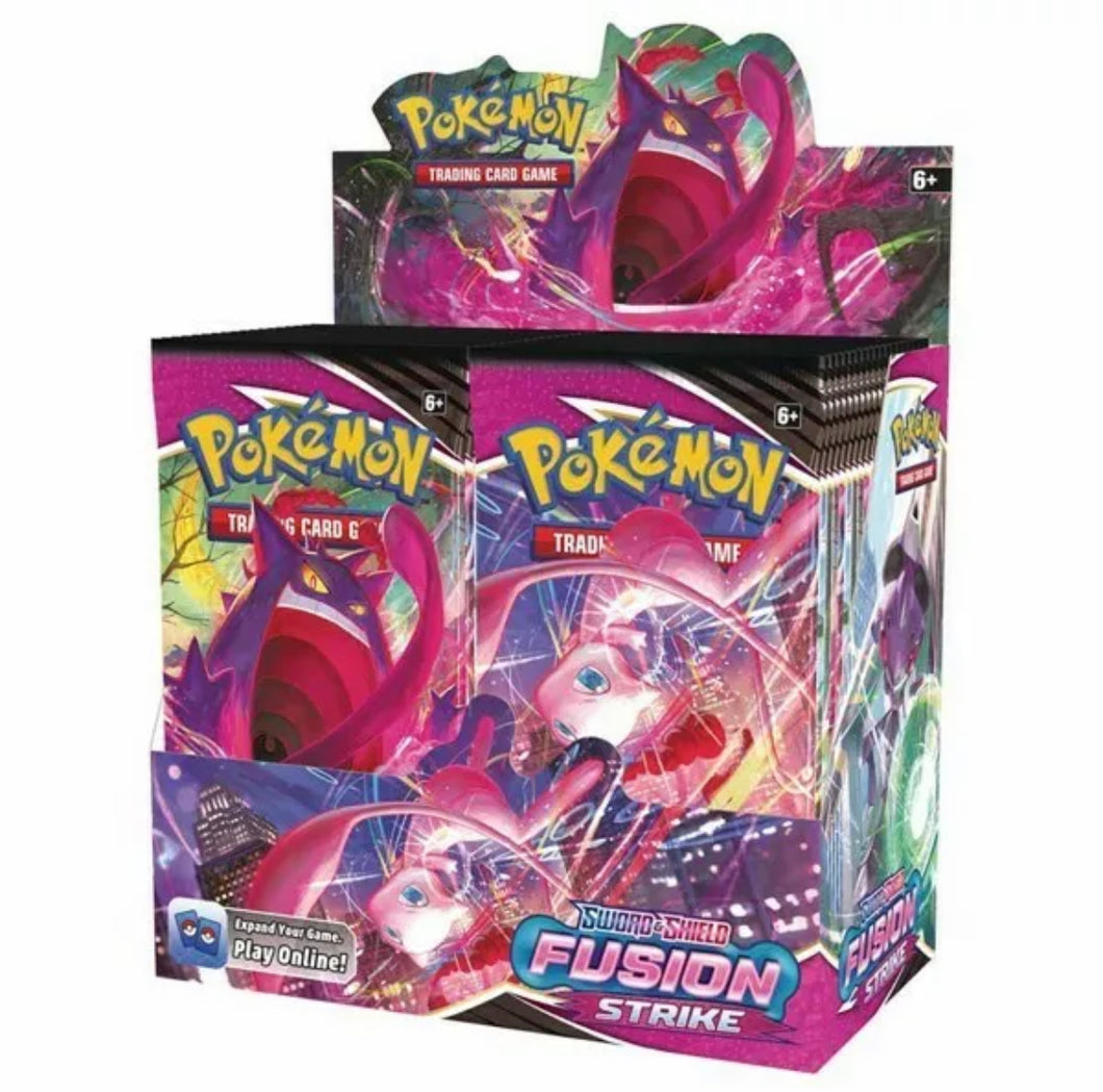 Pokémon Fusion Strike booster box display (36 packs)