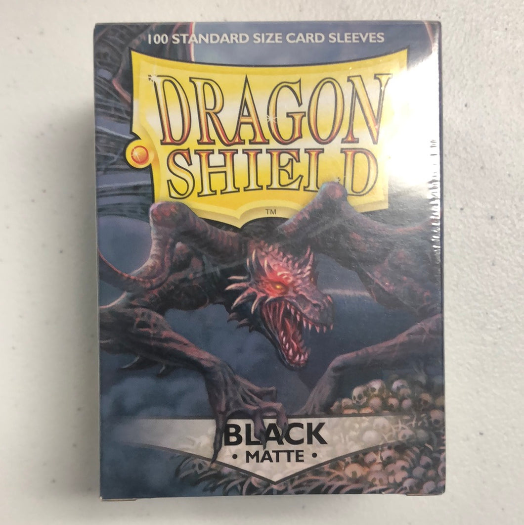 Dragon shield -black matte 100 ct