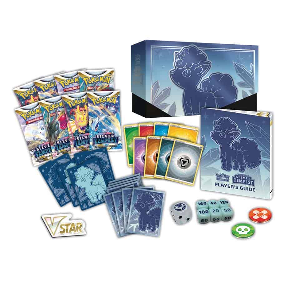 Amazon.com: Pokemon TCG: Sword & Shield Silver Tempest Elite