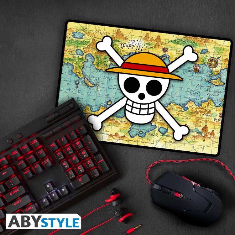 One Piece Straw Hat Gaming Mouse Pad