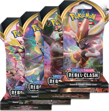 Load image into Gallery viewer, Pokémon Trading Card Game : Sword &amp; Shield Rebel Clash - One Booster Pack (random style)
