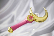 Load image into Gallery viewer, Sailor Moon - 20th Anniversary Bandai Proplica Crescent Moon Stick Wand
