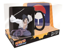 Load image into Gallery viewer, Naruto: Shippuden Naruto &amp; Sasuke Magic Mug &amp; Coaster Gift Set
